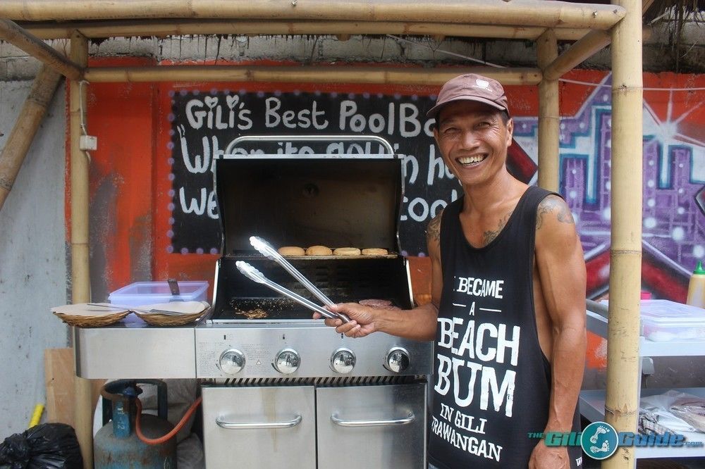 Gili Beach Bum Hostel Gili Trawangan Eksteriør billede